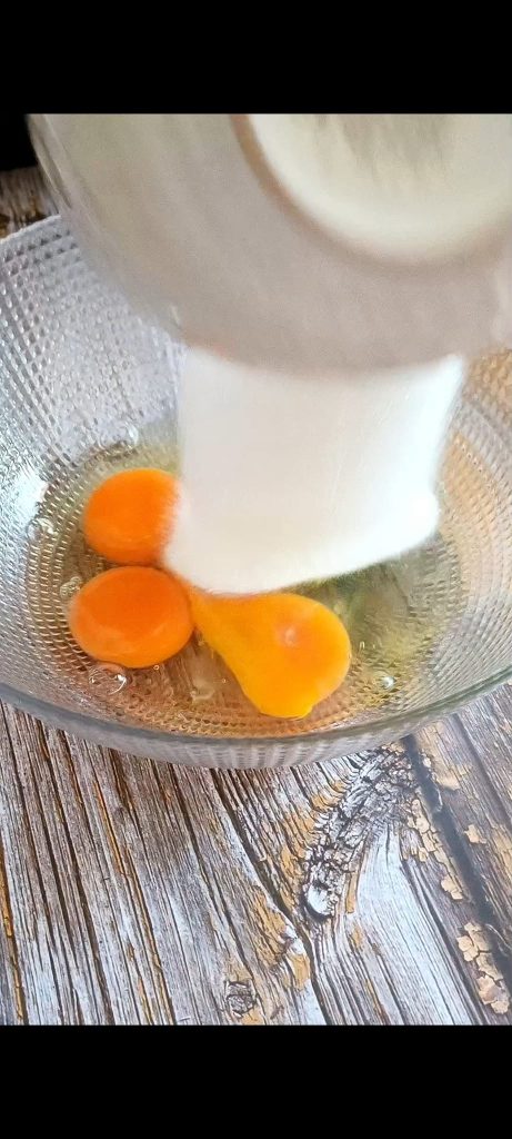 Huevos y azúcar