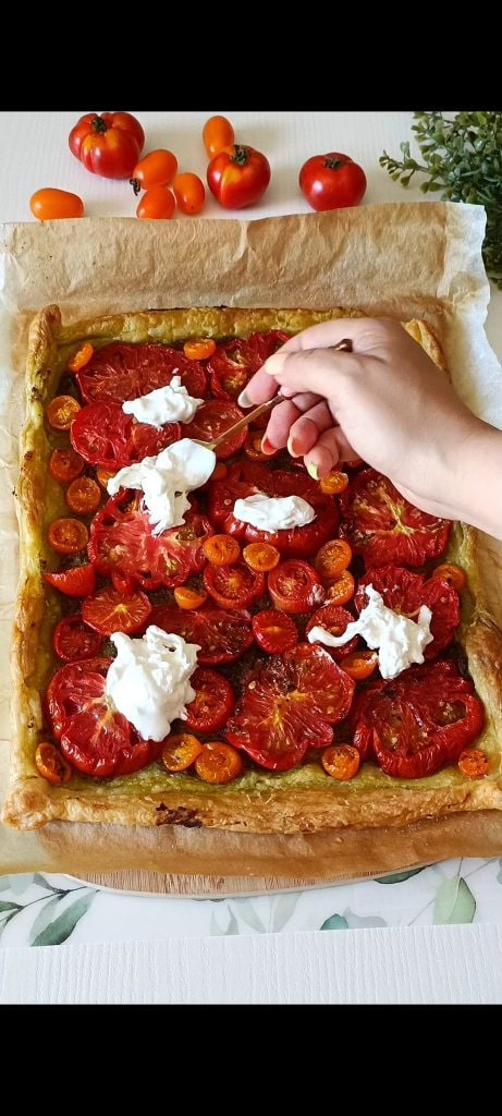 Decoramos con la stracciatella