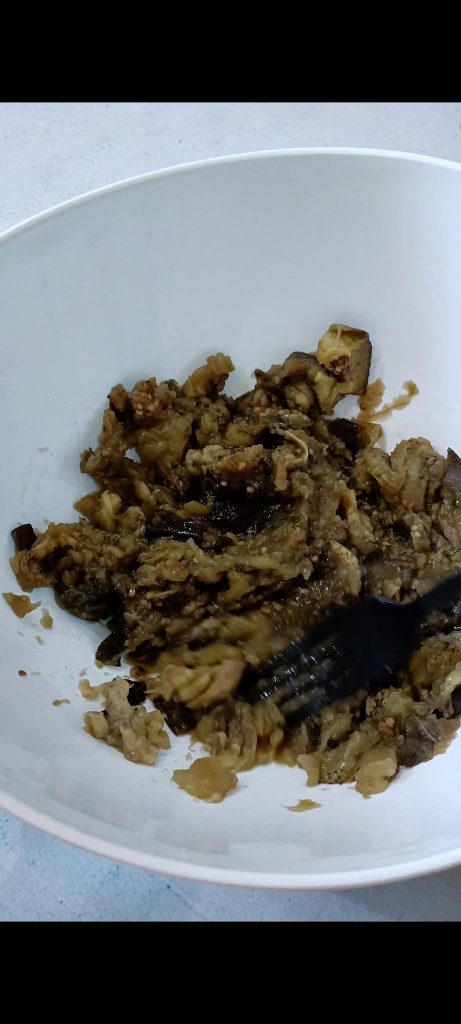 Aplastamos las berenjenas