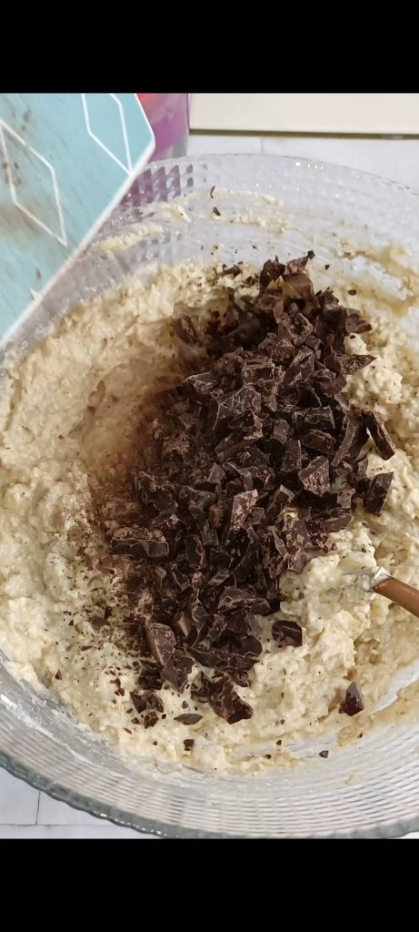 Añadimos el chocolate negro