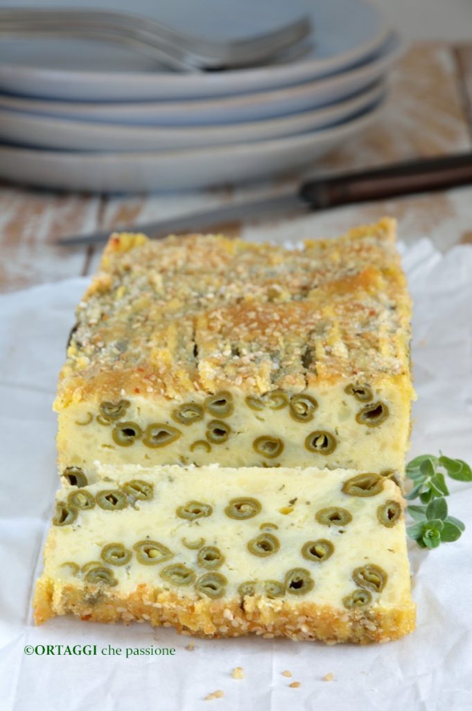 Pastel de judías verdes a la genovesa