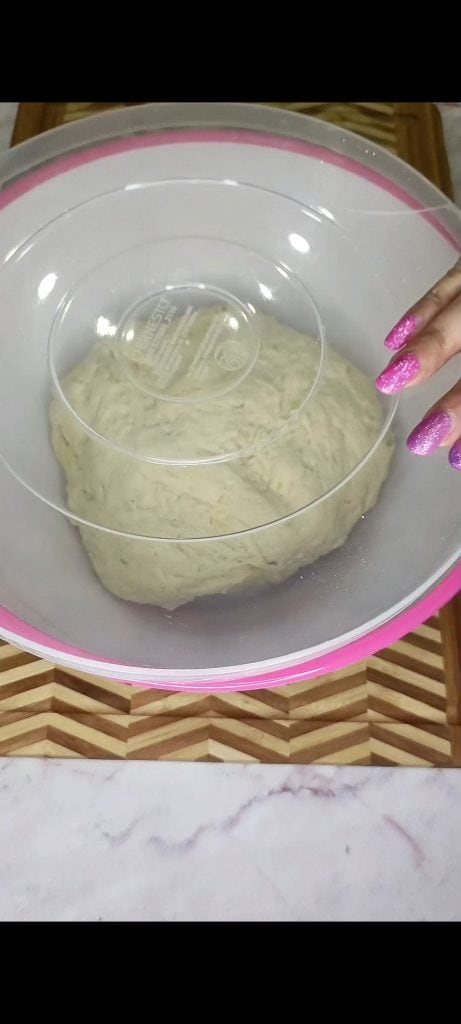 Dejamos fermentar la masa
