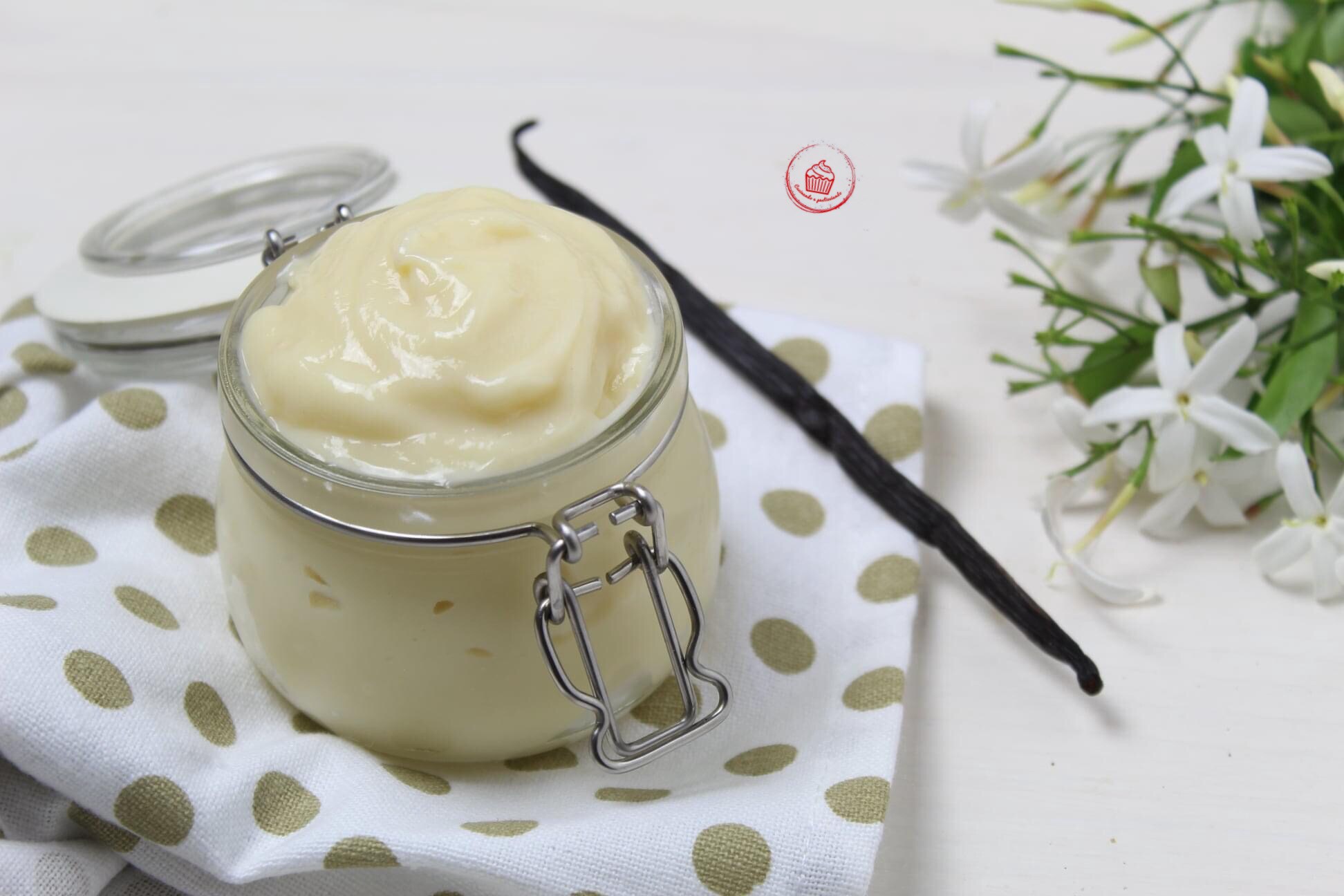 Crema Bimby de vainilla