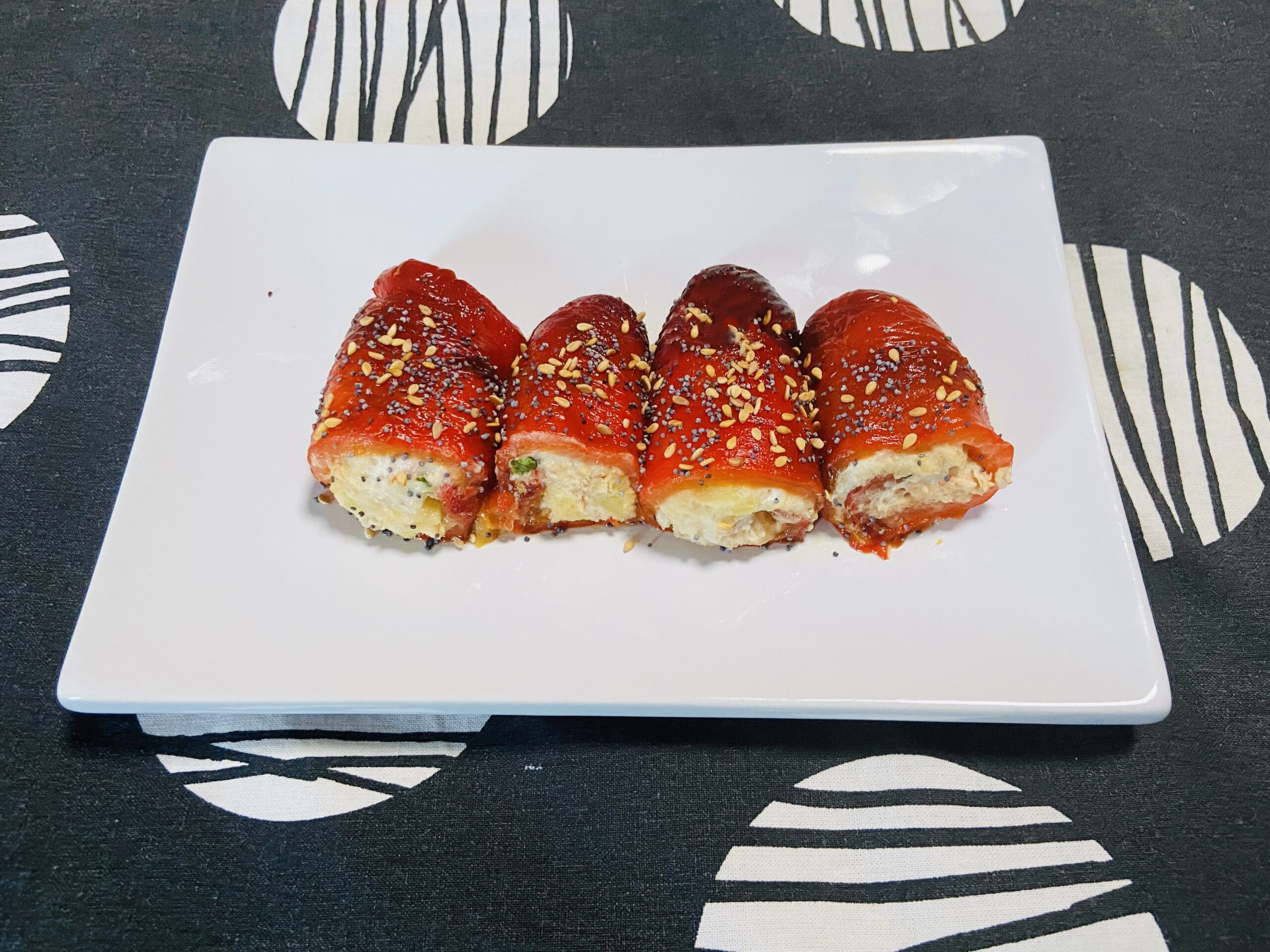 Rollitos de pimientos