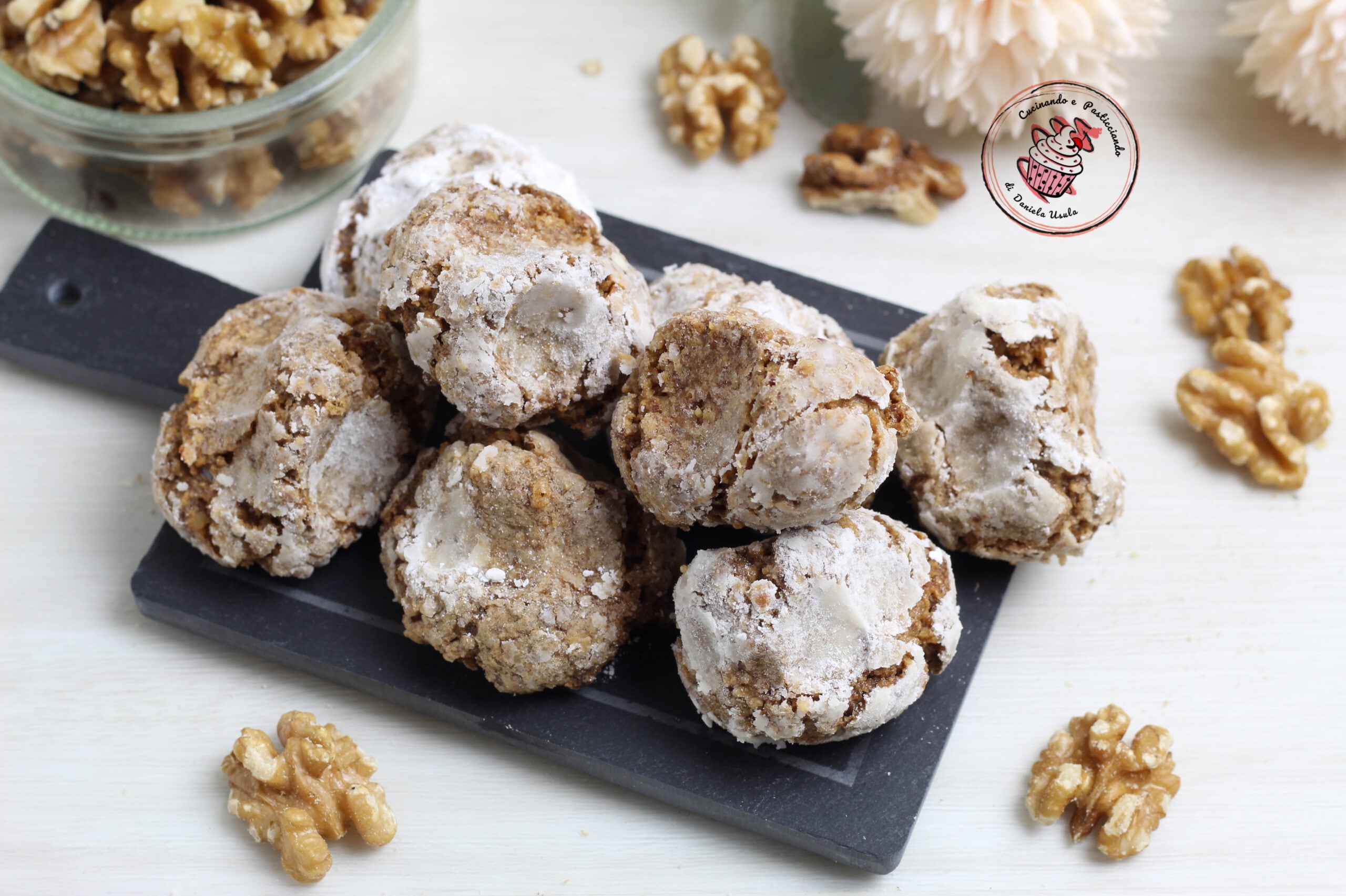 Galletas blandas de nueces