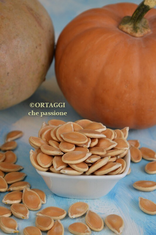 semillas de calabaza cocidas en microondas