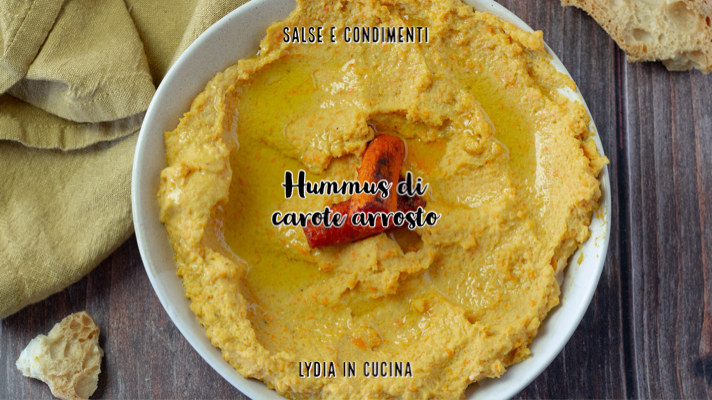 Hummus de zanahorias asadas