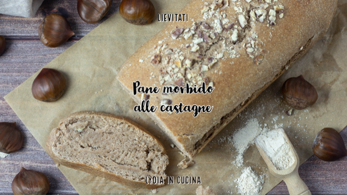 Pan blando de castañas