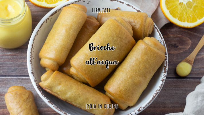Brioche al agua sin huevos, mantequilla o leche