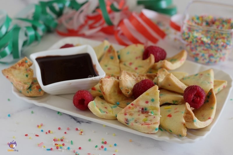 Nachos dulces de Carnaval