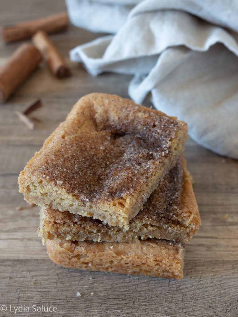 blondies a la canela