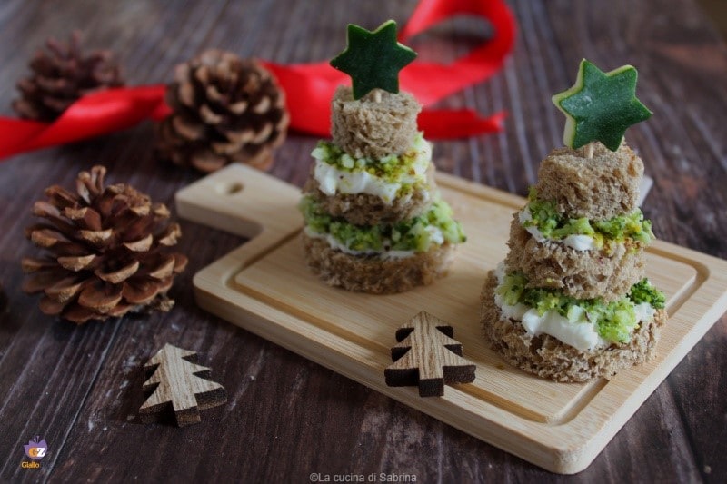 Arbolitos salados-aperitivo navideño