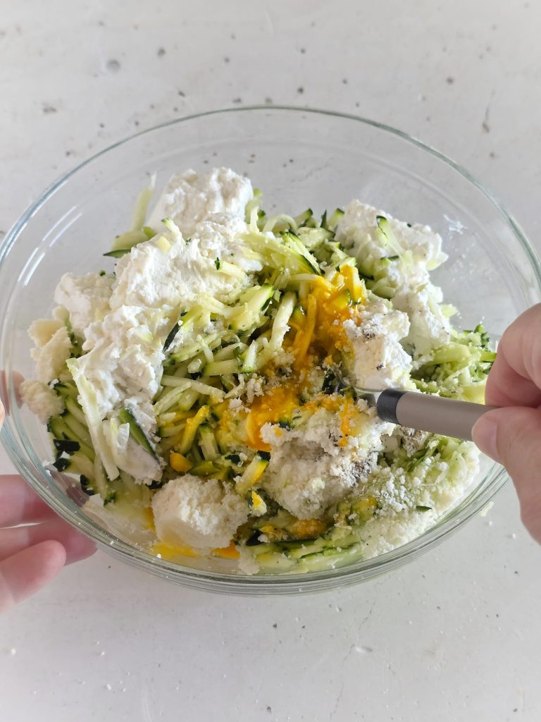 Albóndigas de calabacín y ricotta