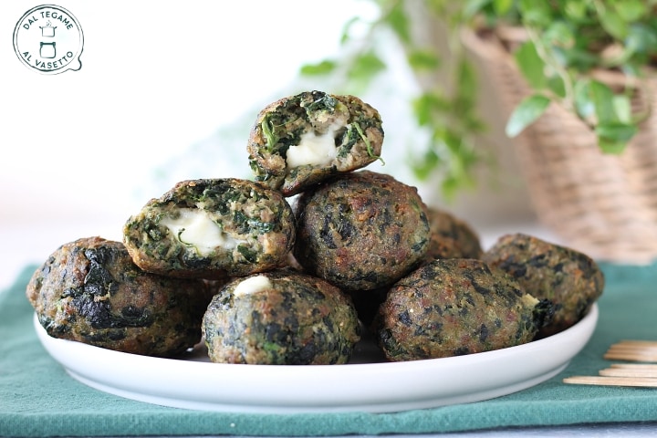 Albóndigas de carne y verduras en freidora de aire