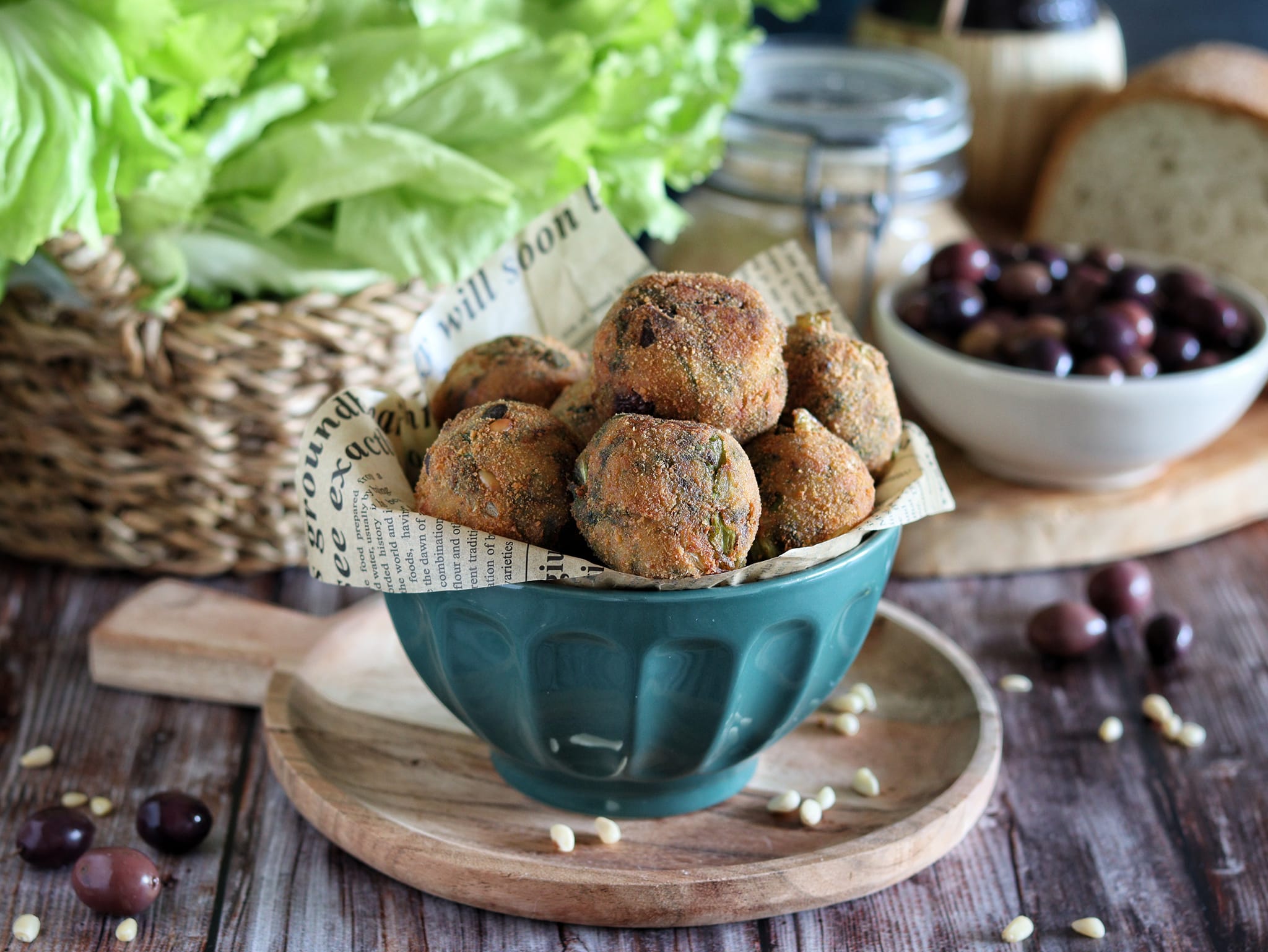 Albóndigas de escarola