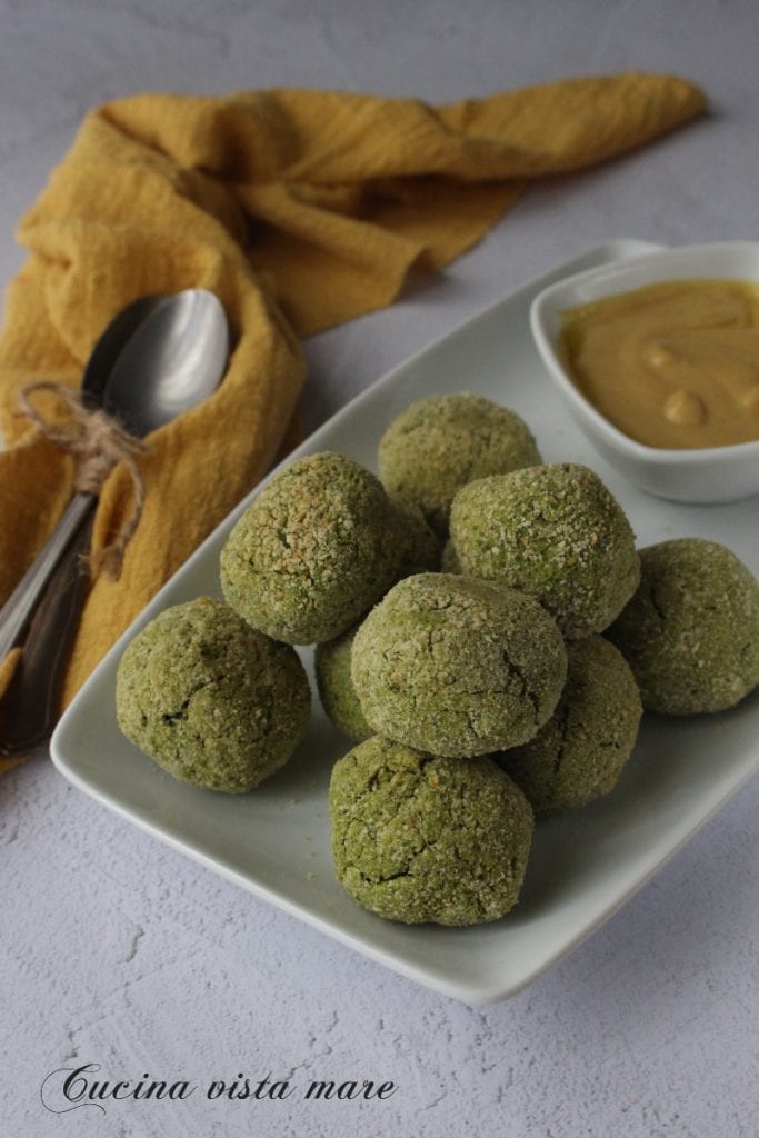 Albóndigas de garbanzos y espinacas Cocina vista mar