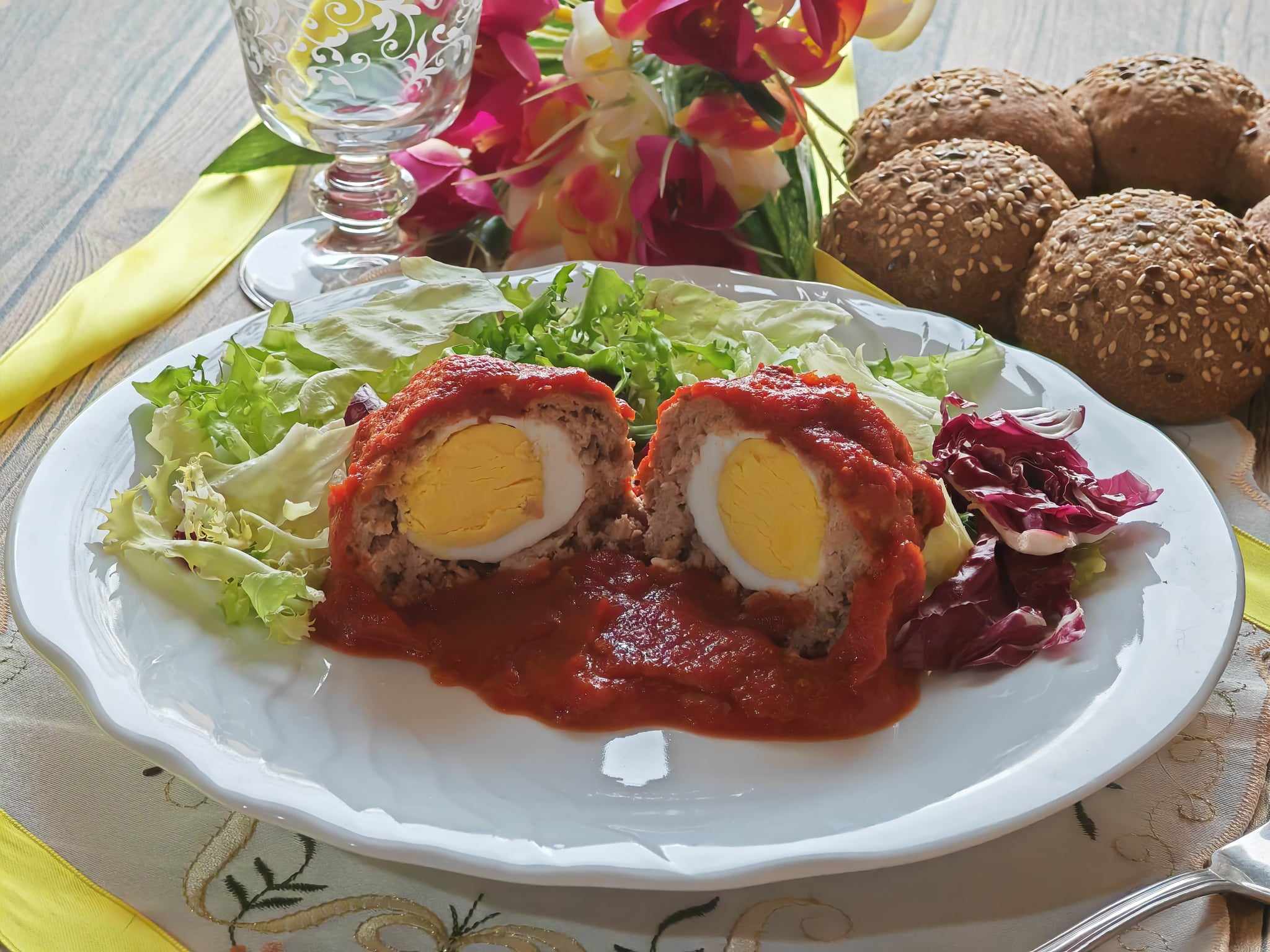 Albóndigas en salsa con sorpresa