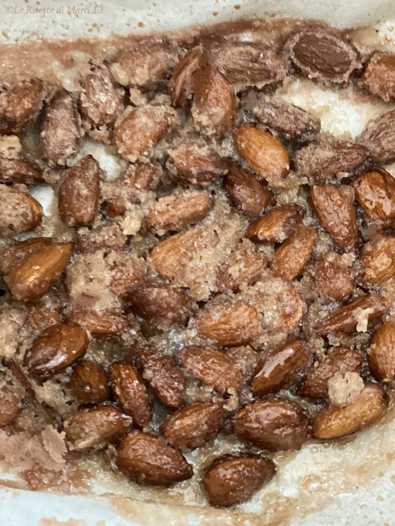 Almendras garrapiñadas con freidora de aire