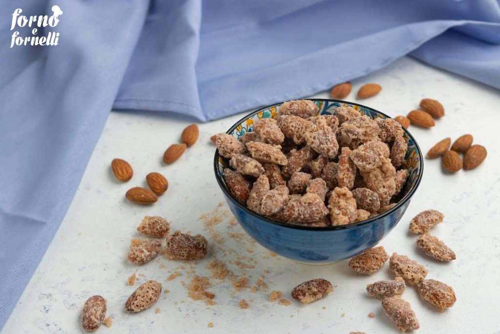 Almendras garrapiñadas en freidora de aire