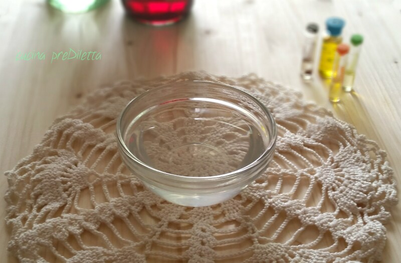 Almíbar para tartas (con alcohol y sin alcohol)