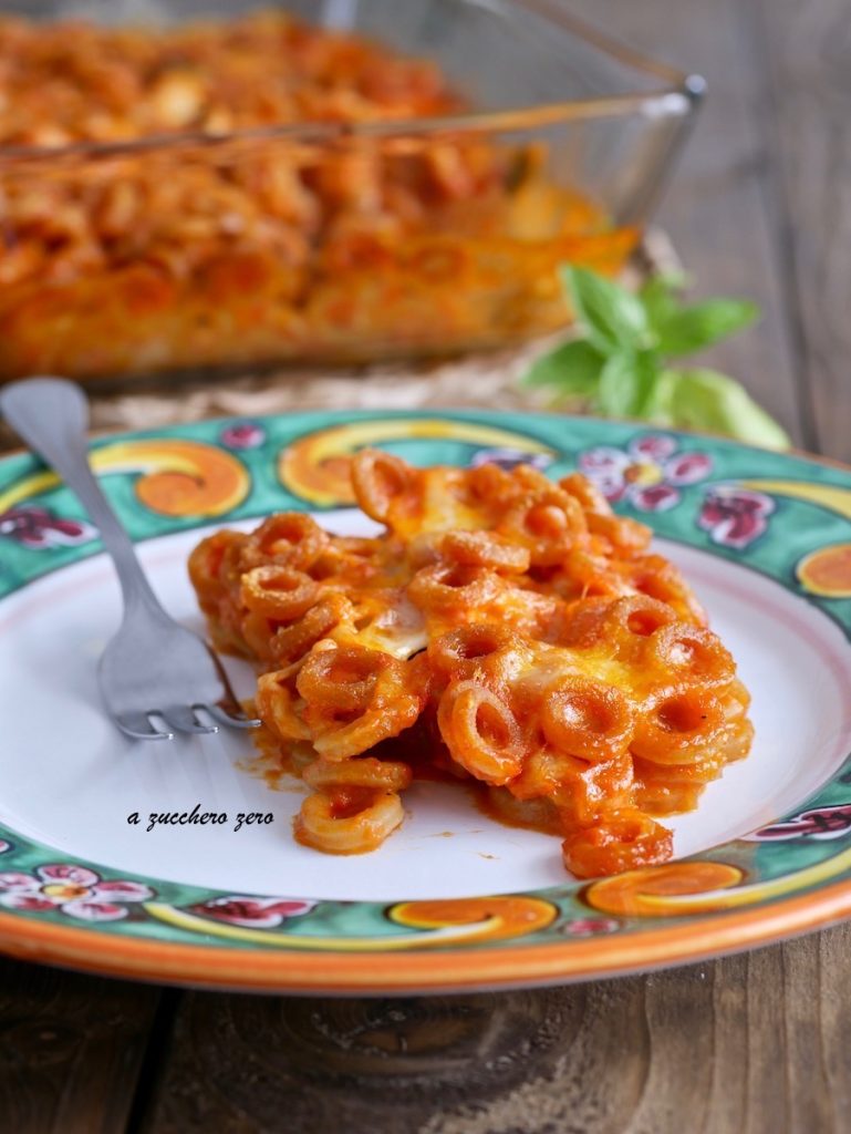 Anelletti al horno light sabrosos y fundentes