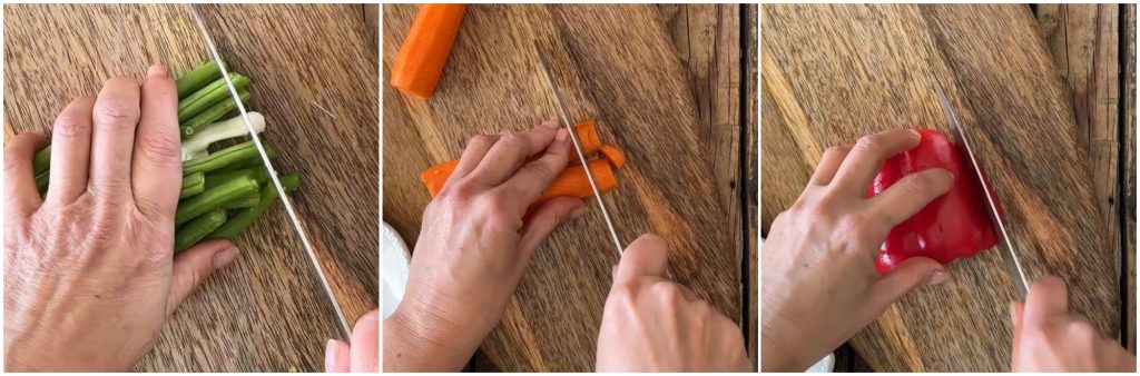 Aperitivo piamontese en cocción al vacío