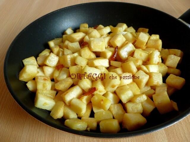 Apionabo salteado – 2 recetas
