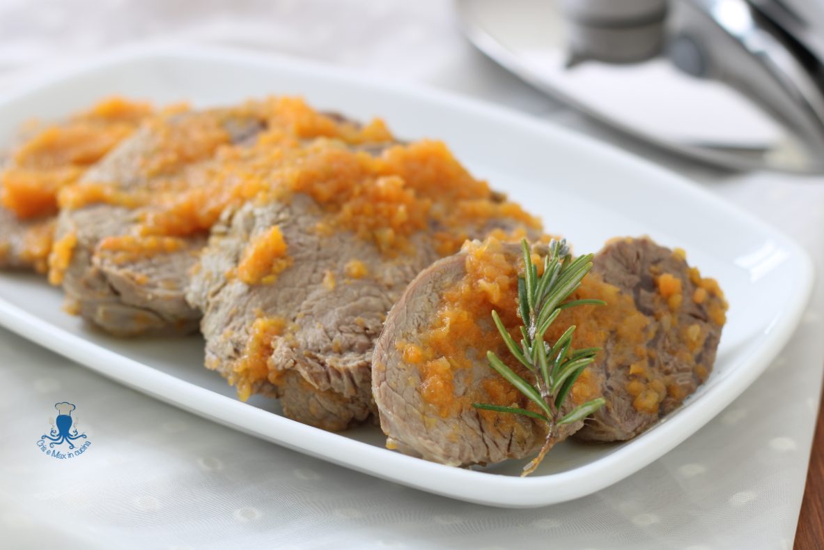 Asado en olla a presión con verduras, receta para las fiestas.