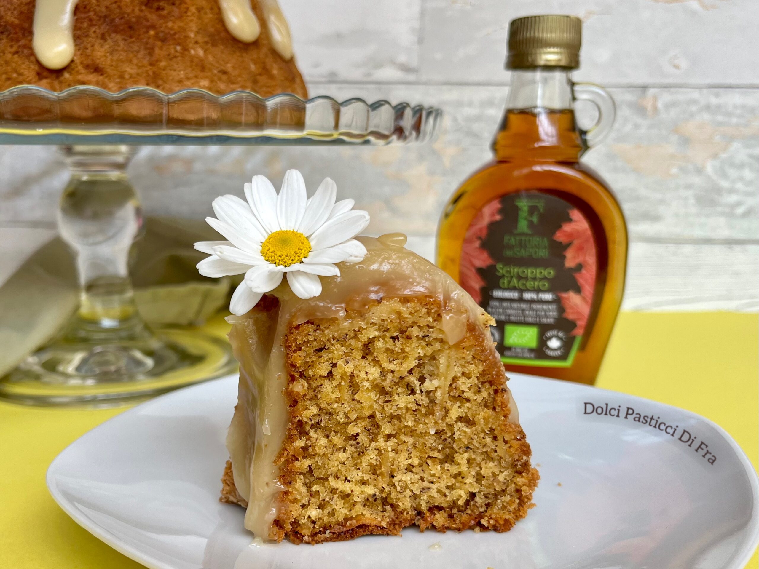Bundt Cake manzanas y jarabe de arce sin gluten