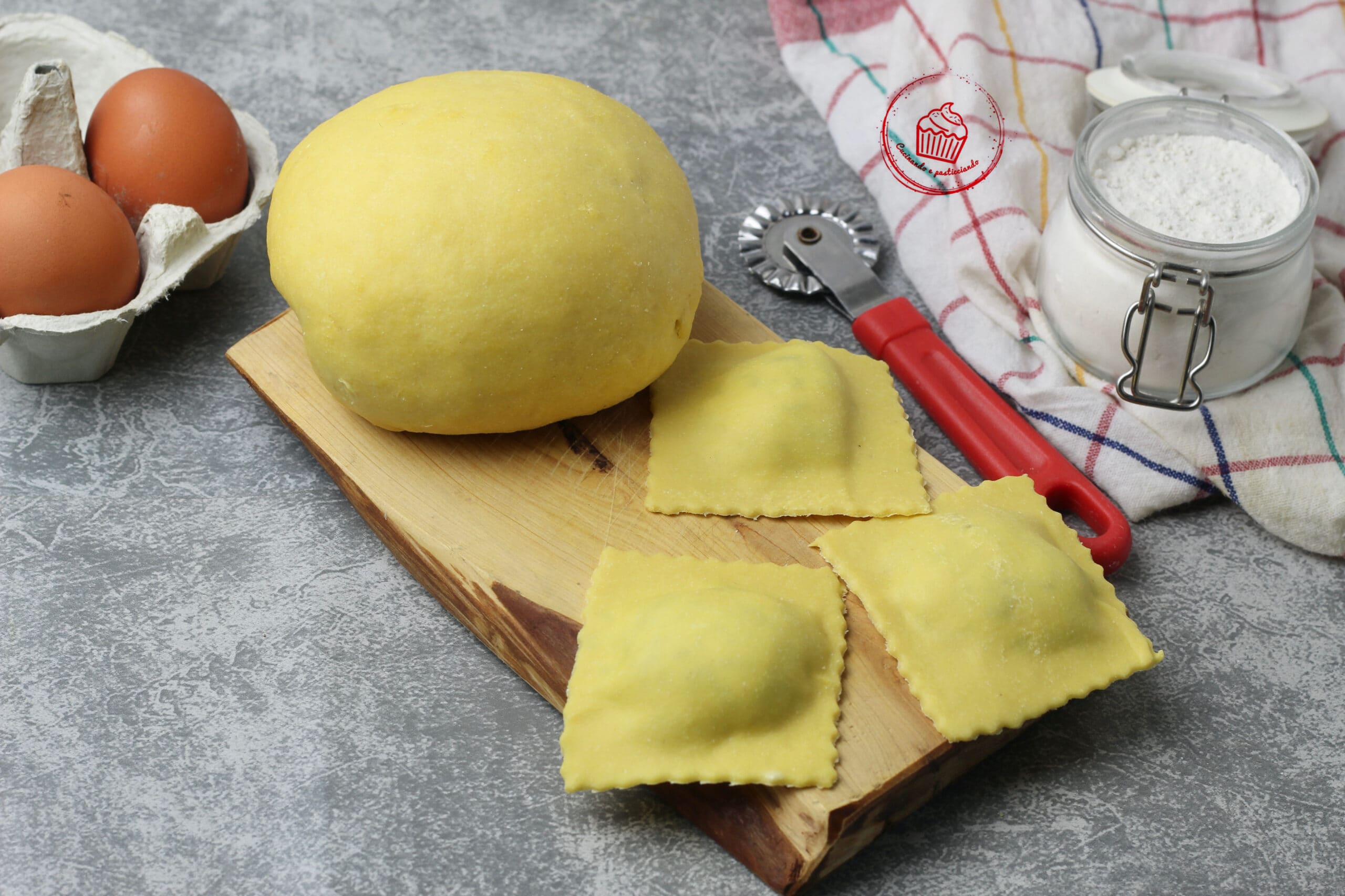 Pasta fresca perfecta para ravioles