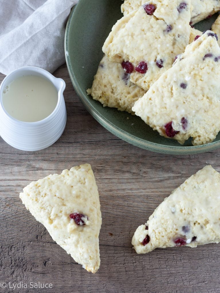 scones de arándanos