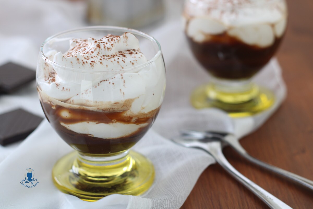 Bicerin, bebida típica piamontesa súper deliciosa.