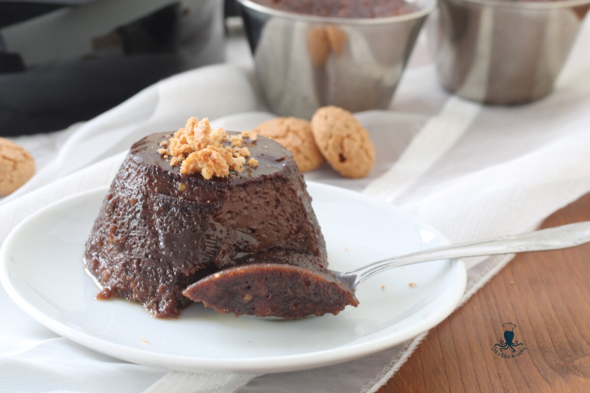 Bonet en el multicooker, receta piamontesa