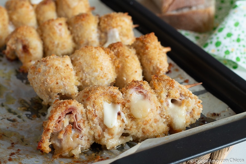 BROCHETAS DE POLLO AL HORNO