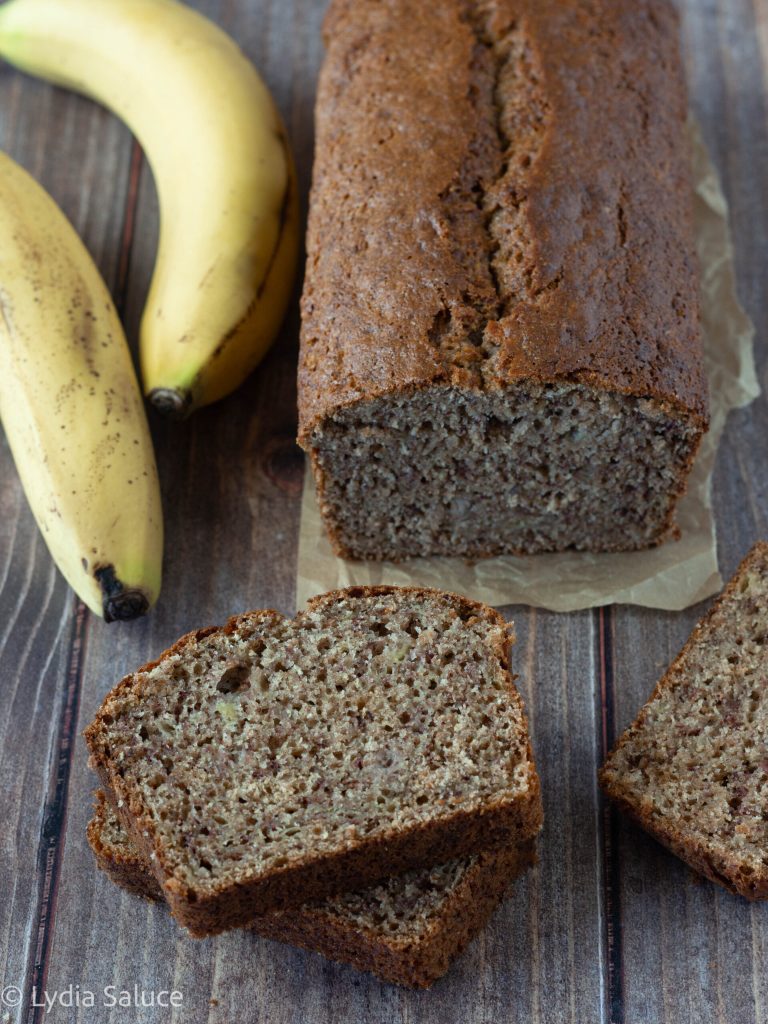 Banana Bread sin mantequilla