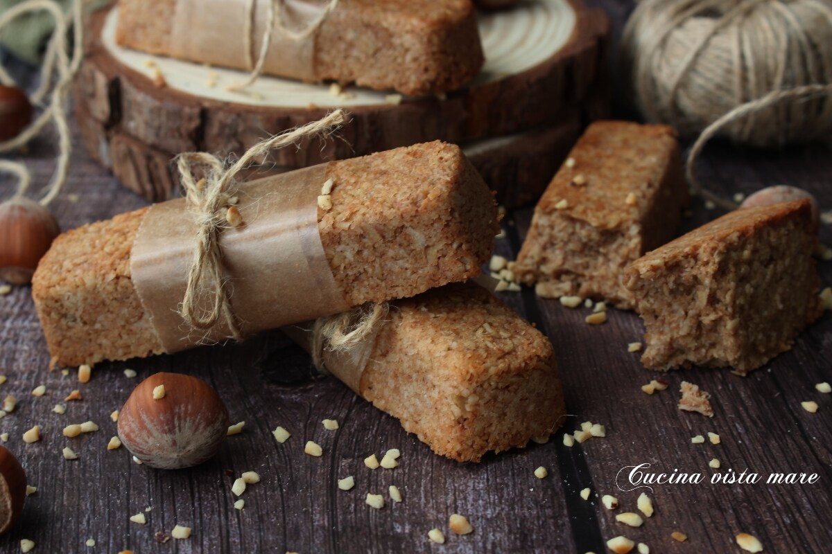 Barritas de copos de avena