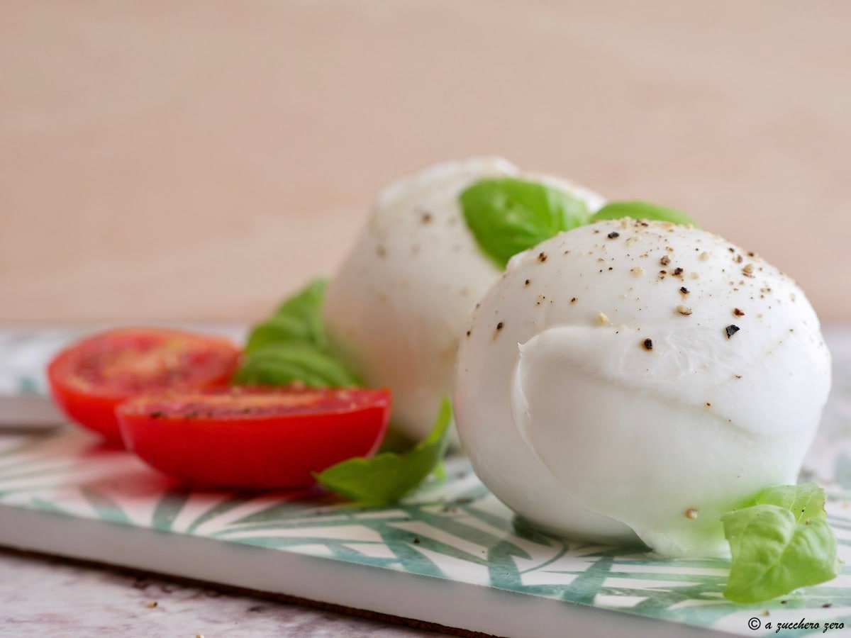 Bocaditos de mozzarella de búfala