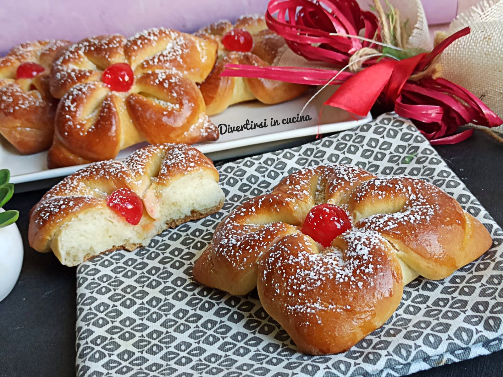 Florecitas de brioche