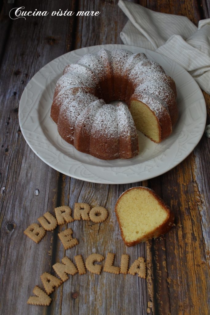 Bundt cake de vainilla Cocina vista al mar