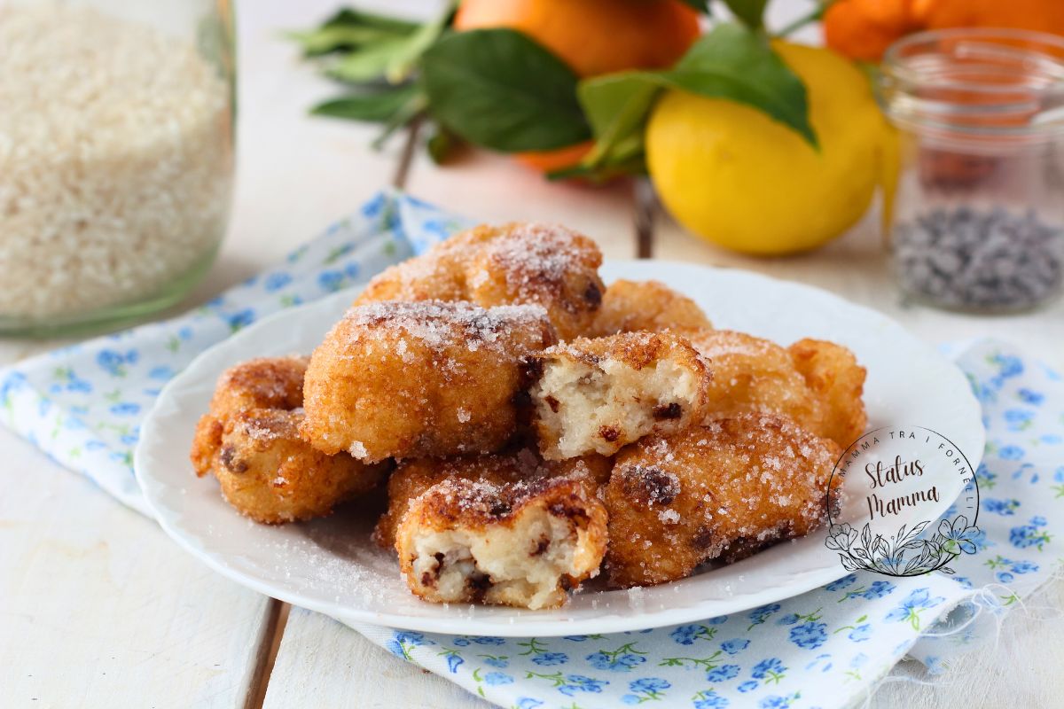 Buñuelos de Arroz a la Siciliana