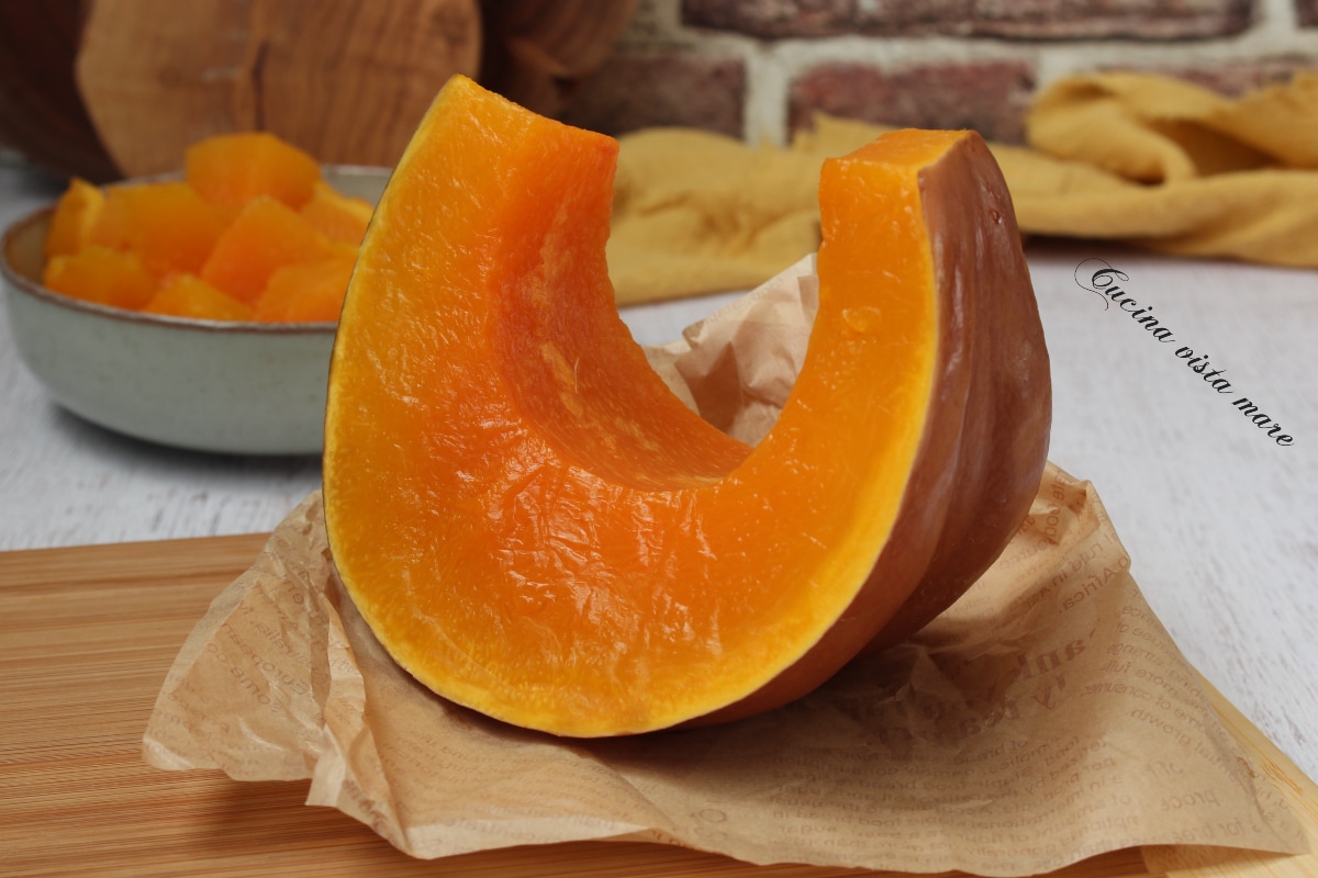 Calabaza estofada al horno