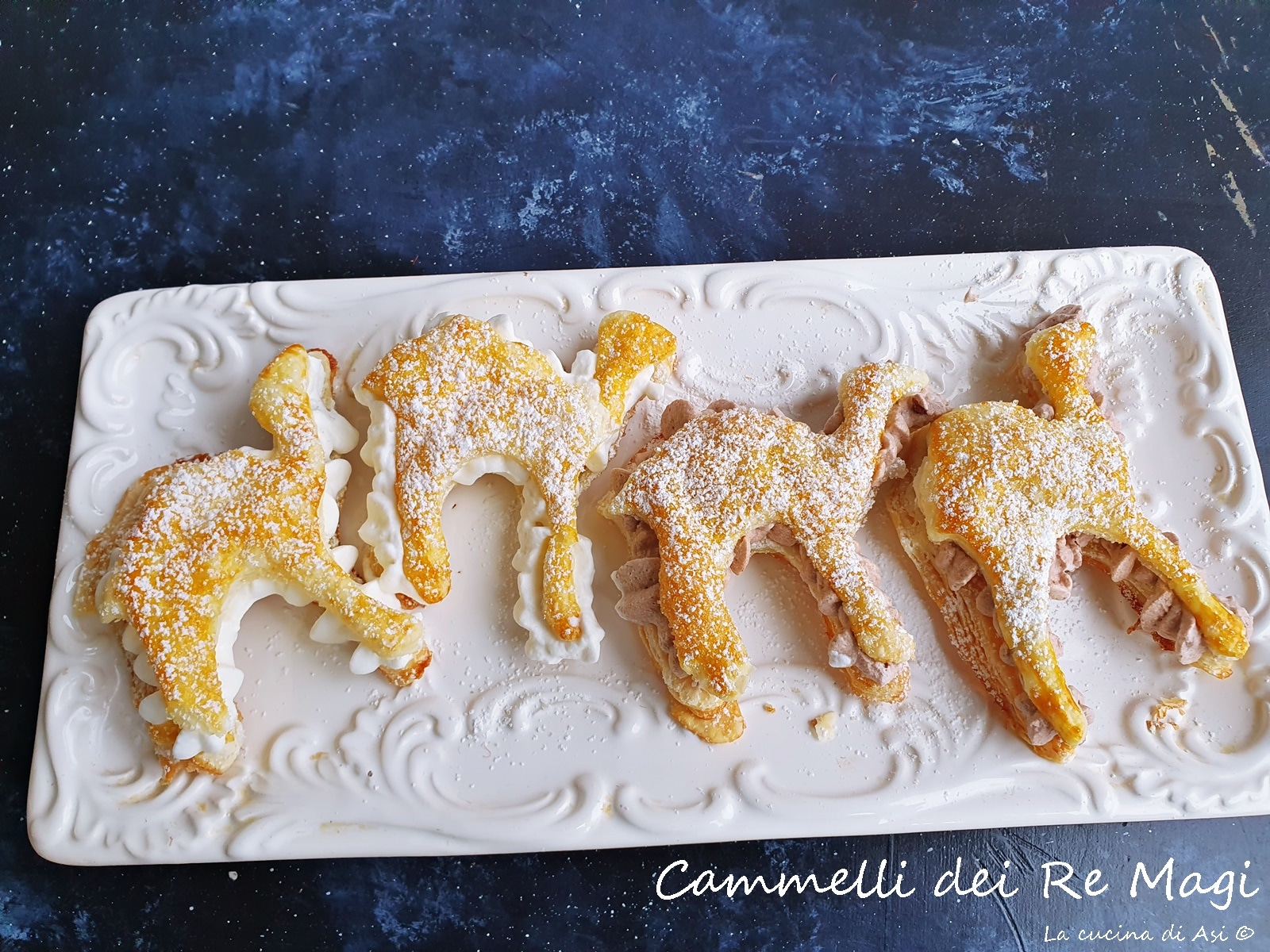 Camellos dulces de los Reyes Magos