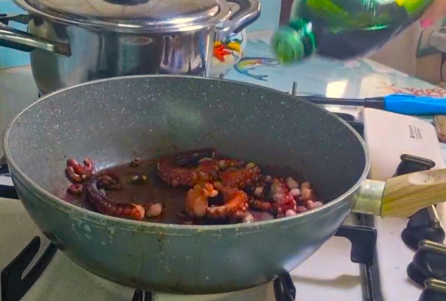 La carbonara alternativa vista mar