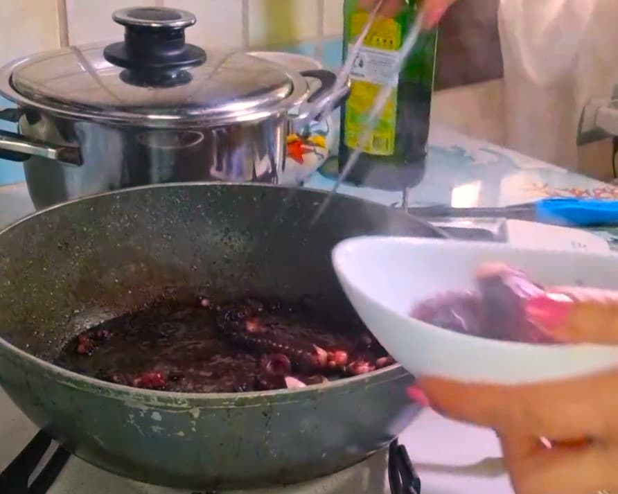 La carbonara alternativa vista mar