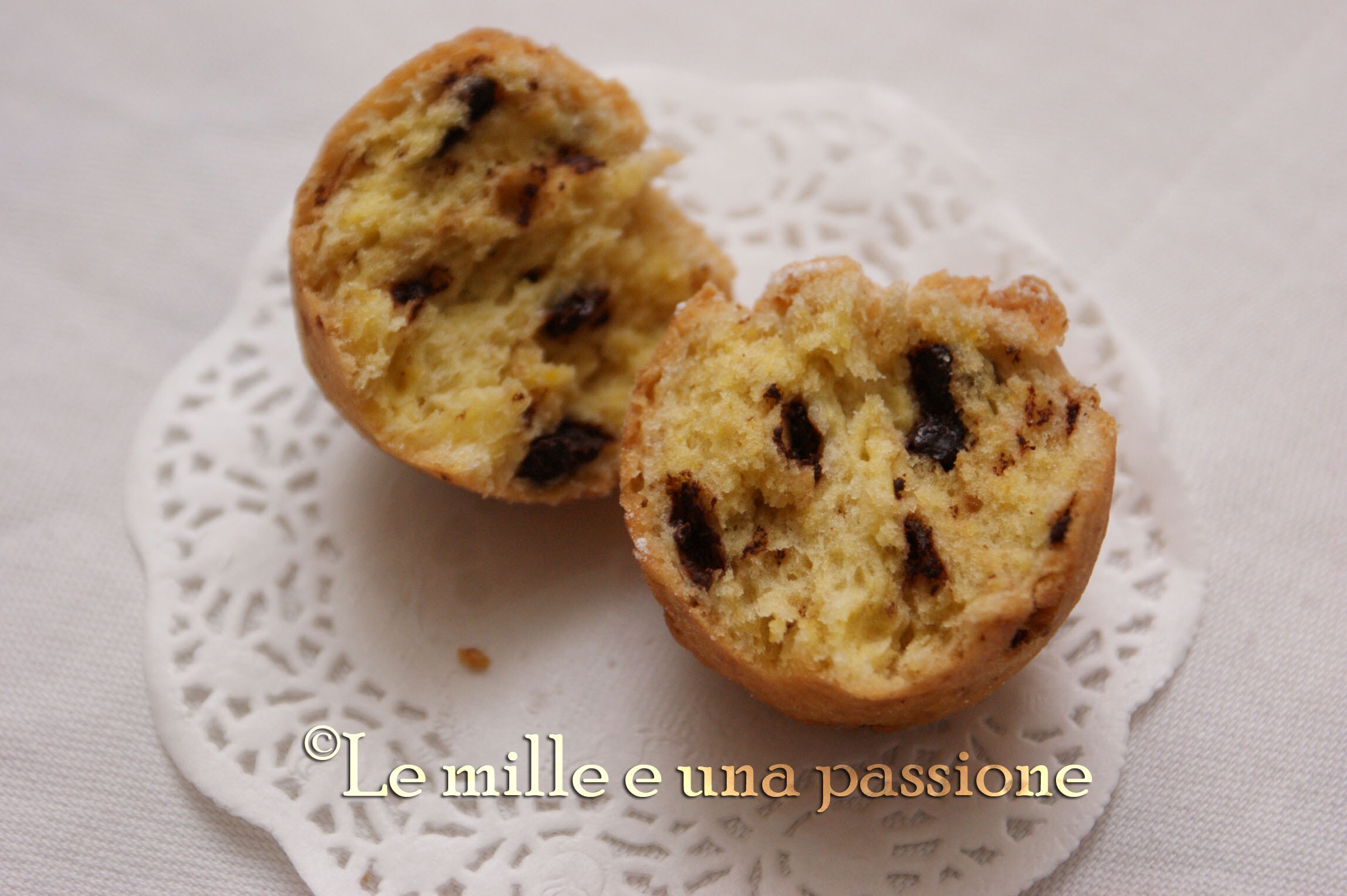 Castagnole de chocolate