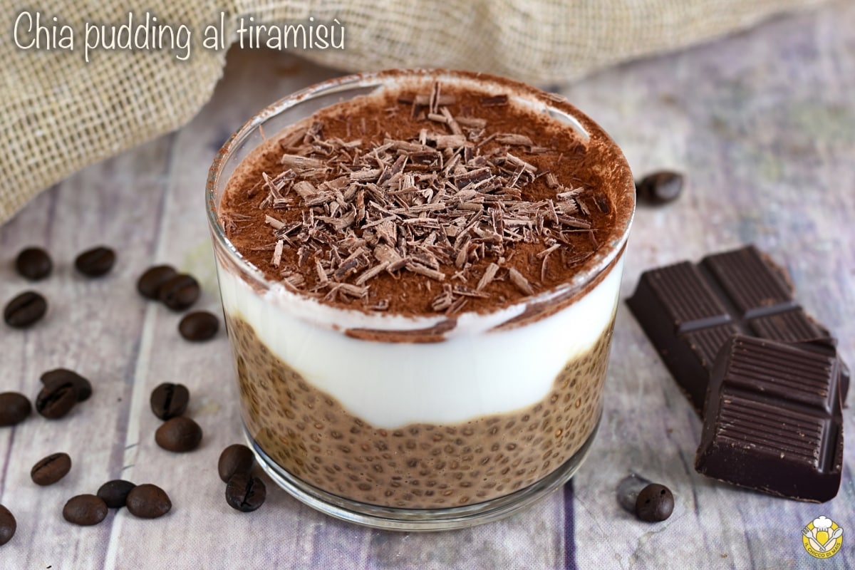 Chia pudding al tiramisù