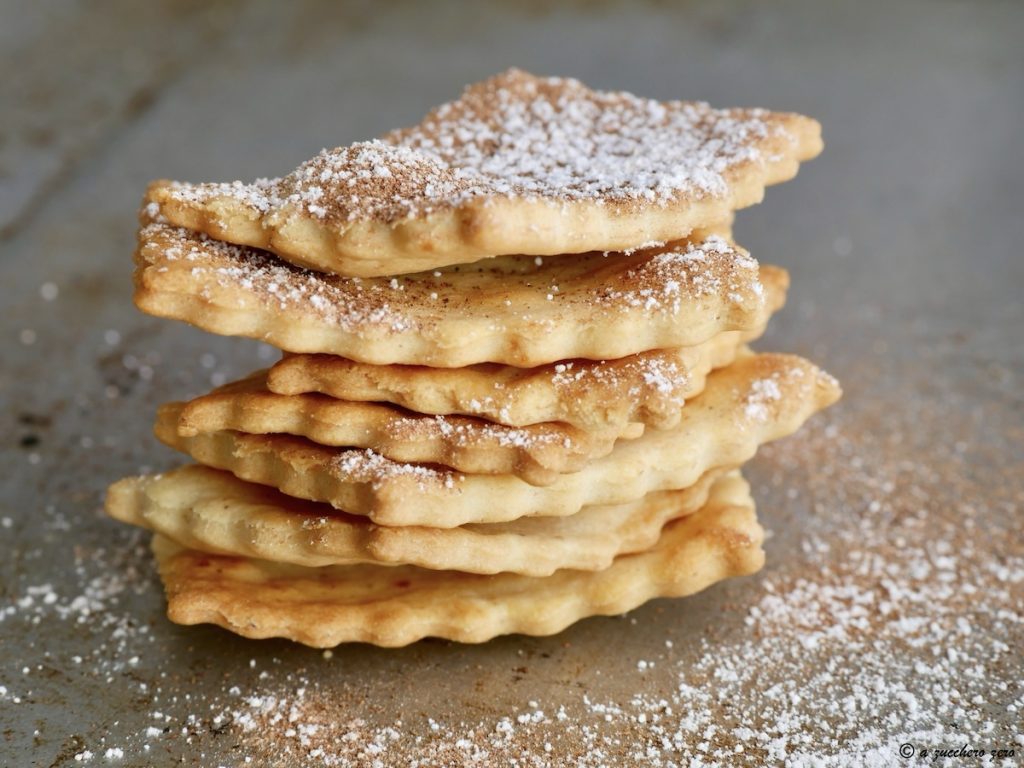 Chiacchiere a bajo índice glucémico