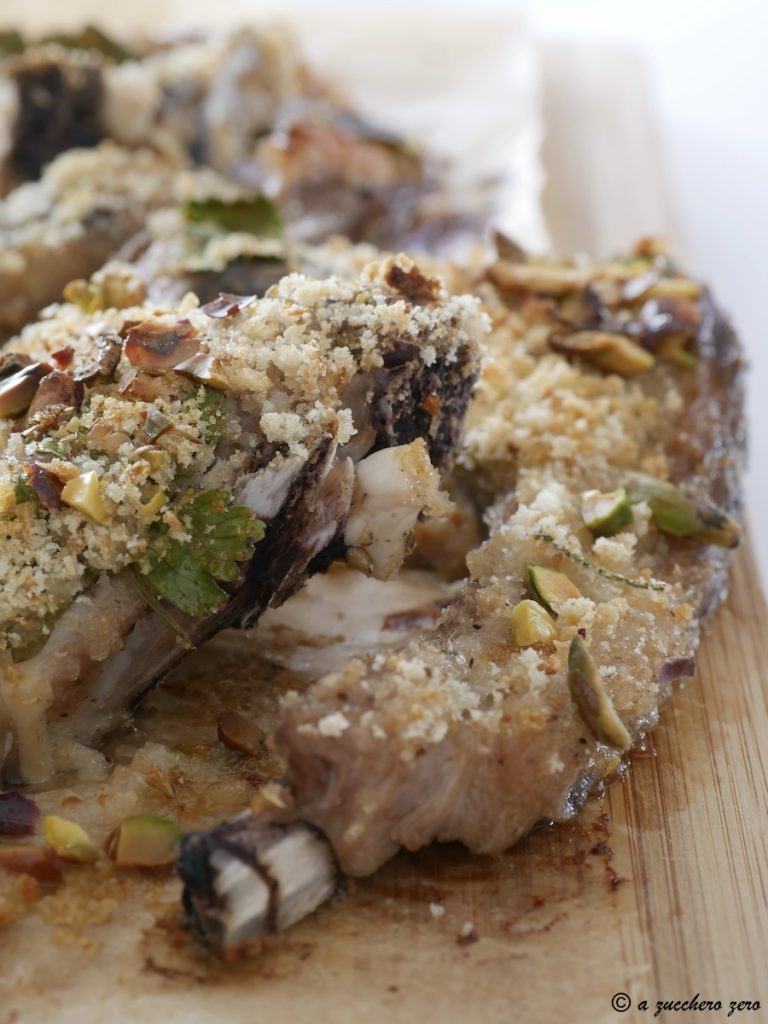 Chuletas de cordero al horno