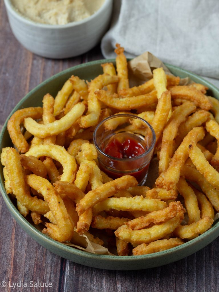 churros salados al parmigiano
