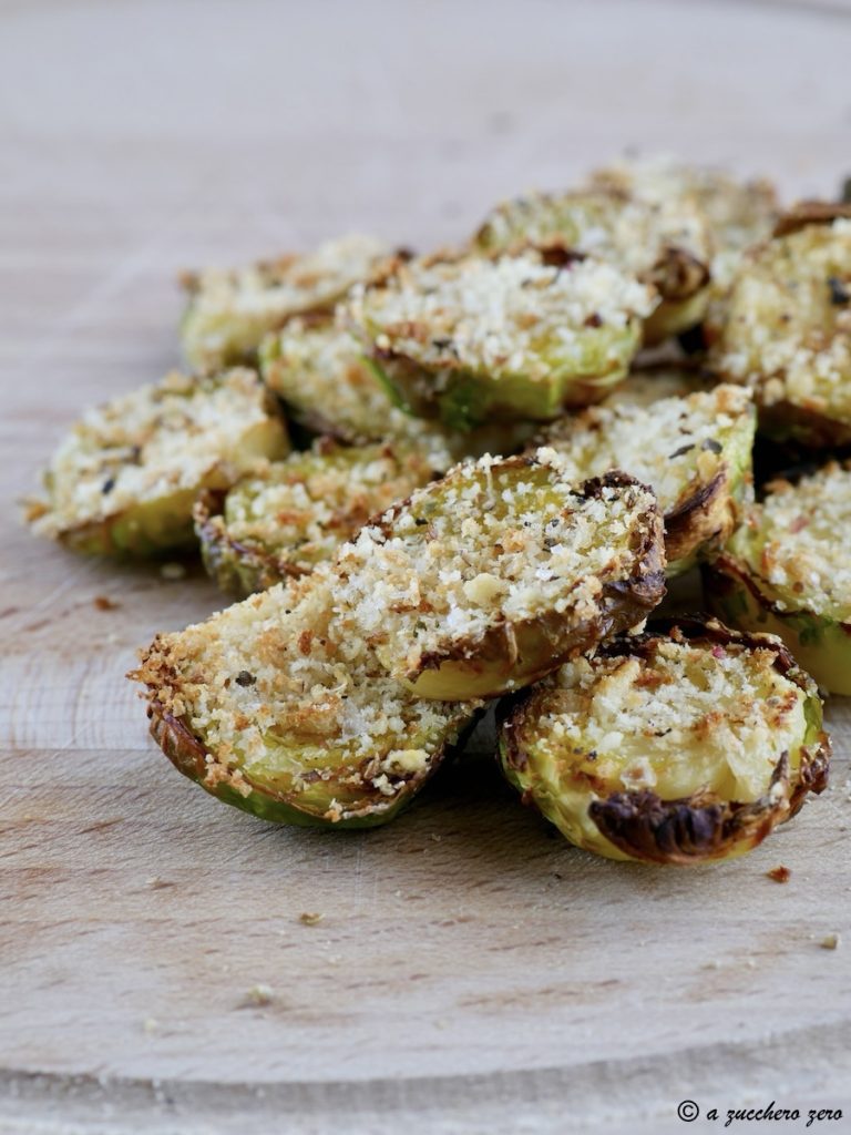 Coles de Bruselas gratinadas light
